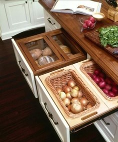 fresh food storage is important in a wellness kitchen