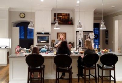 Large islands are part of the multi-functional kitchen