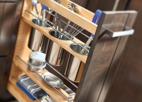 Utensil bin storage