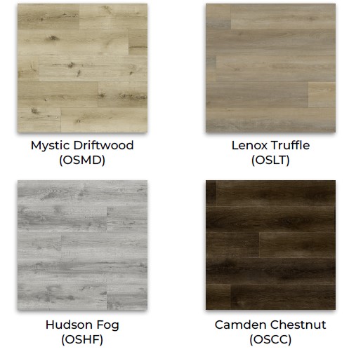 USCD Opulent series finish colors