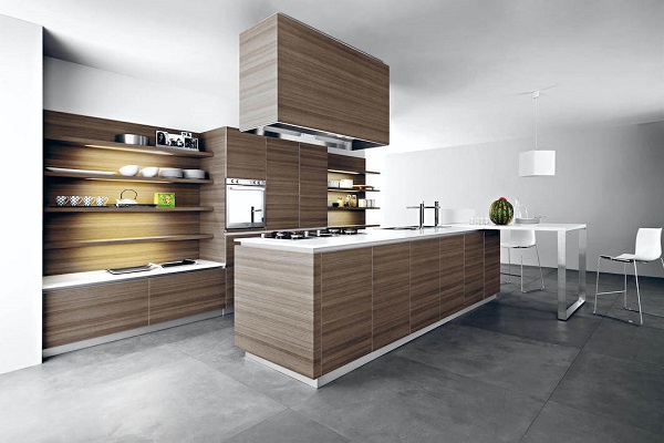 ash wood kitchen cabinets