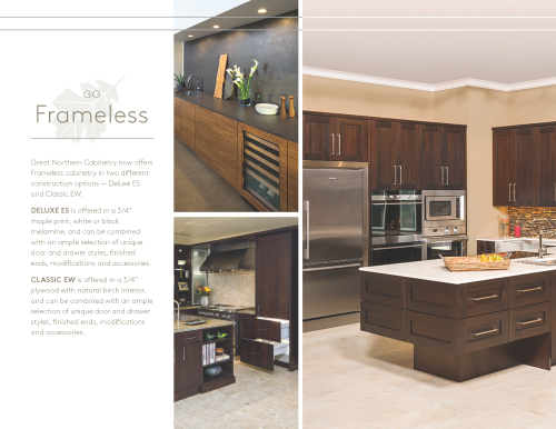 Great Northern Cabinetry frameless photos