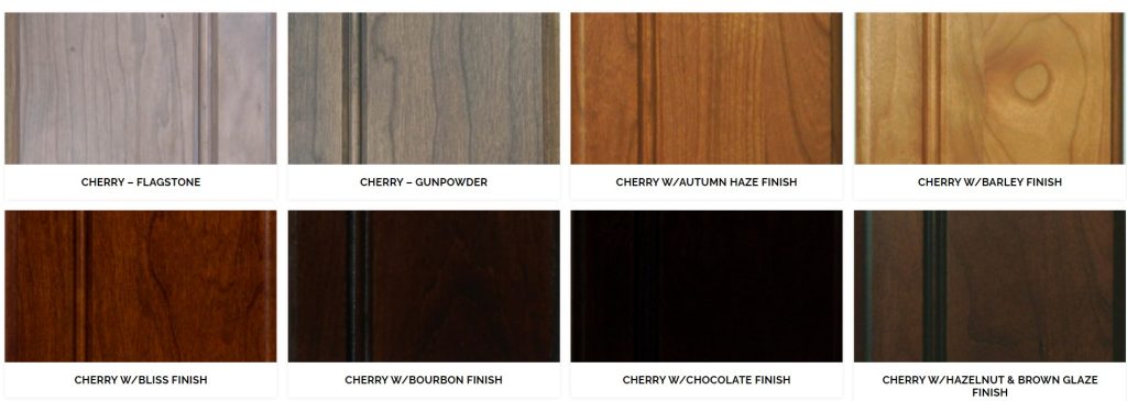 Brighton Cabinetry stains for Cherry