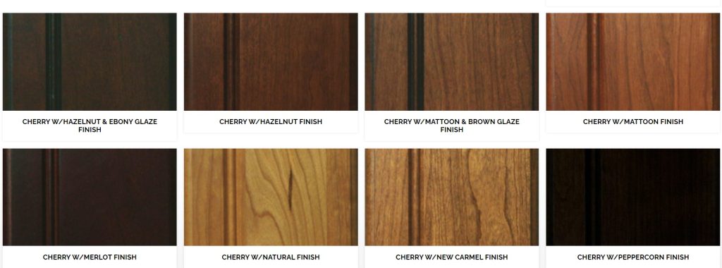 Stains from Cherry from Brighton Cabinetry