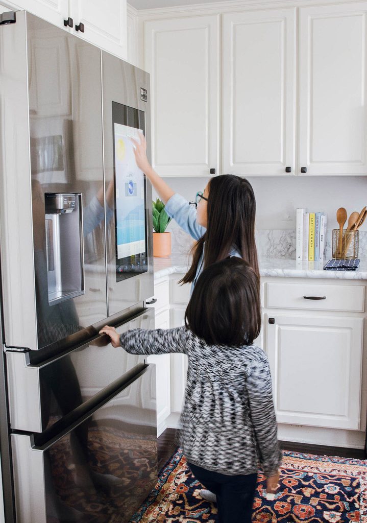 smart appliance in the kitchen