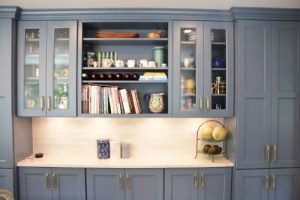 BRIGHTON CABINETRY GLASS FRONT WALL CABINETS