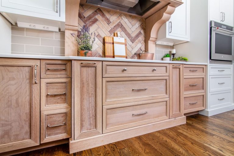 Kitchen showing White Oak