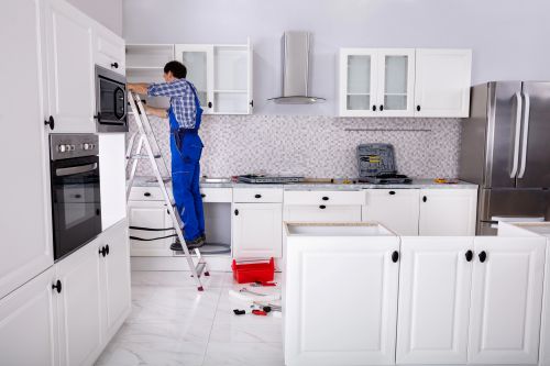 Cabinet touch up specialist worth his weight in gold