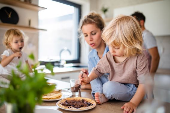 family size influences kitchen design