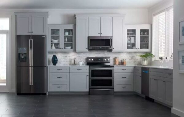 Samsung Black Stainless appliances