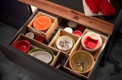 Hafele Dish Drawer Storage System