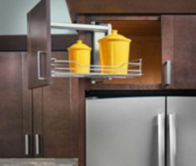 Over refrigerator swing-out