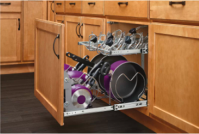 Pans and Lids Storage