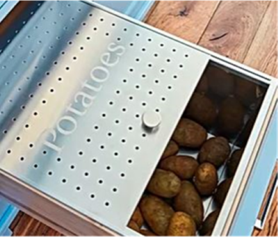 stainless steel drawer insert