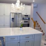Brighton Custom Cabinetry in Maple kitchen with Tranquil finish