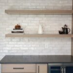 Floating Shelves in Brighton Kitchen