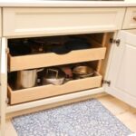 Slide out shelves in Brighton Custom Kitchen