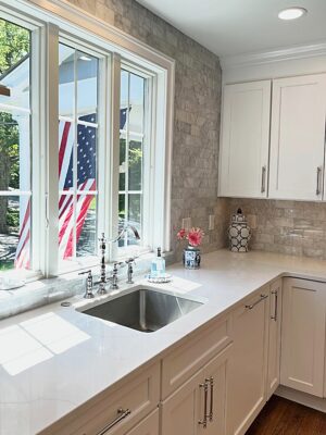 Transitional kitchen featuring Integrity Cabinets