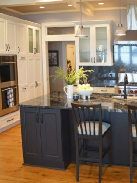 Brighton kitchen with painted finishes