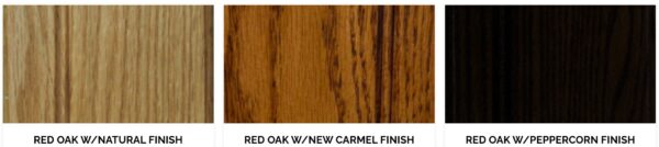 Brighton stain colors on Red Oak