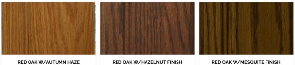 Brighton stain colors on Red Oak-2