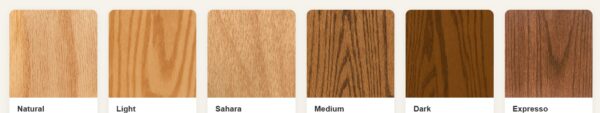 Integrity stains for Red Oak